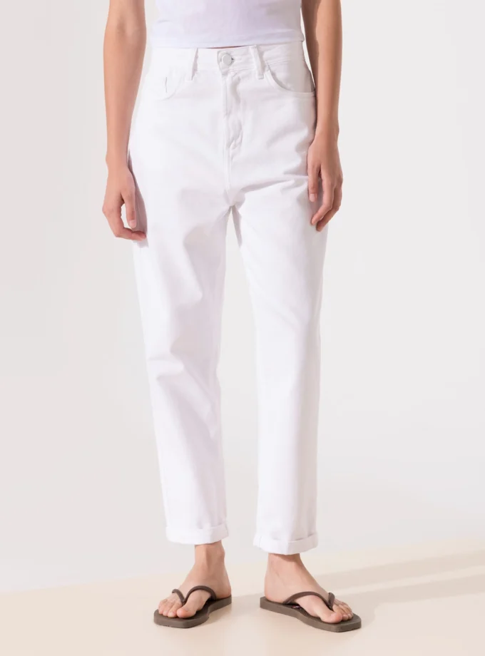 Jeans Boyfriend White