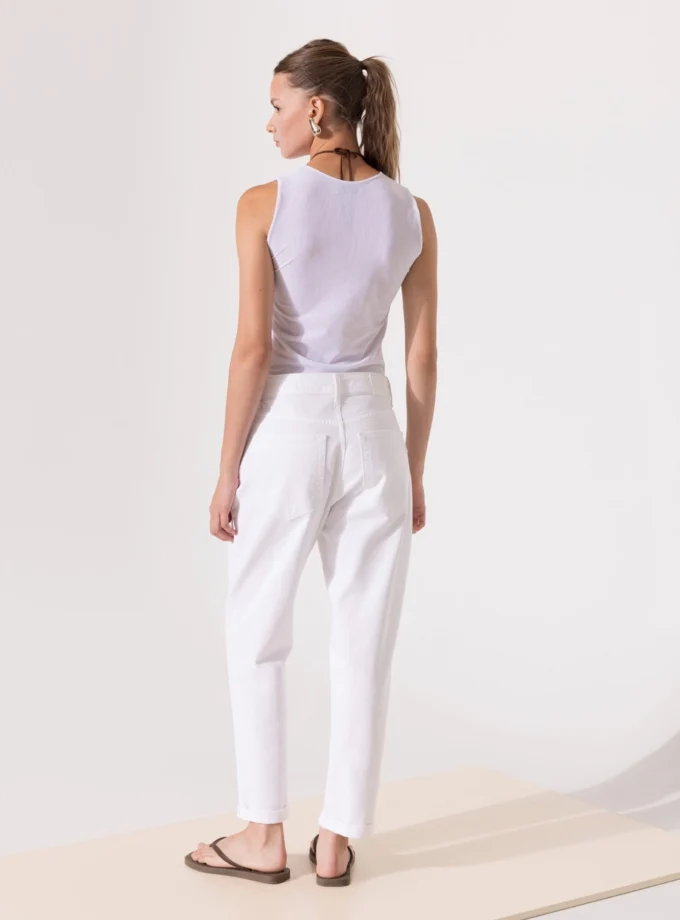 Jeans Boyfriend White