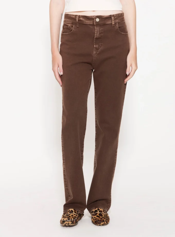 Jeans Straight Brown