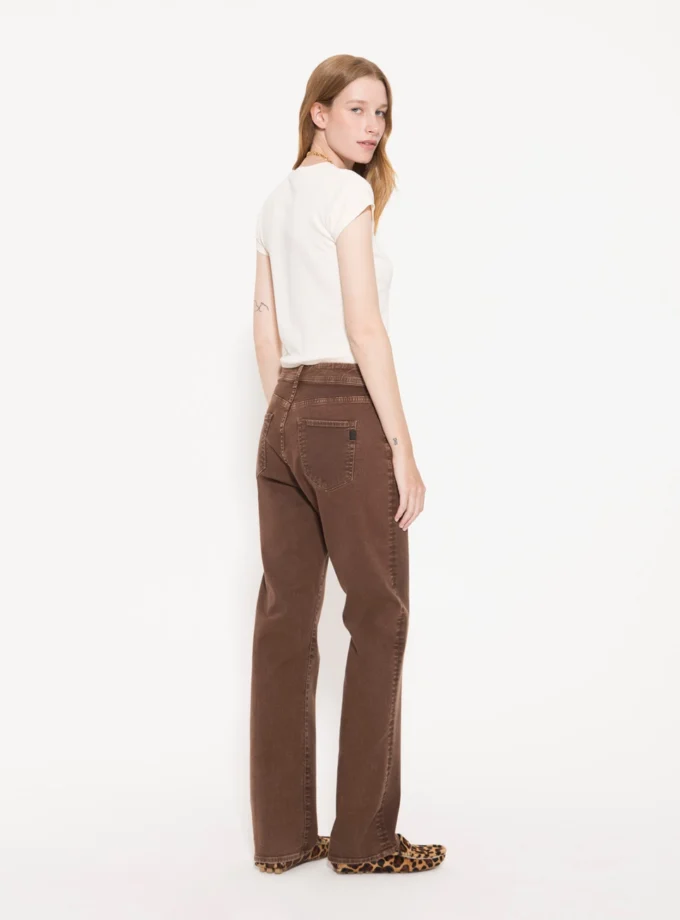 Jeans Straight Brown