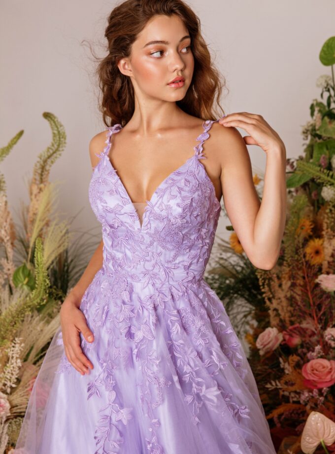 Vestido Lilac 9858