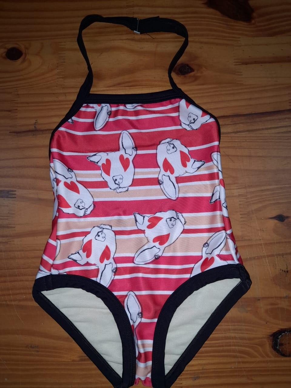 Traje de Baño Stripes Dog