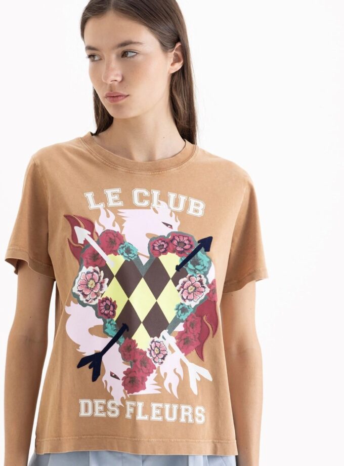 Remera Fleurs
