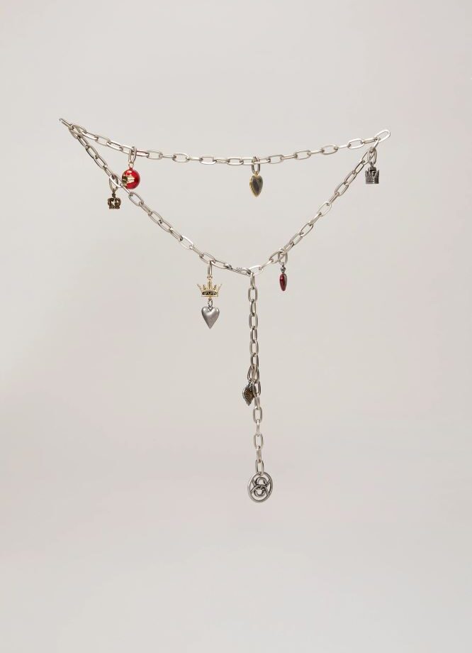 Cinturon Silver Charm