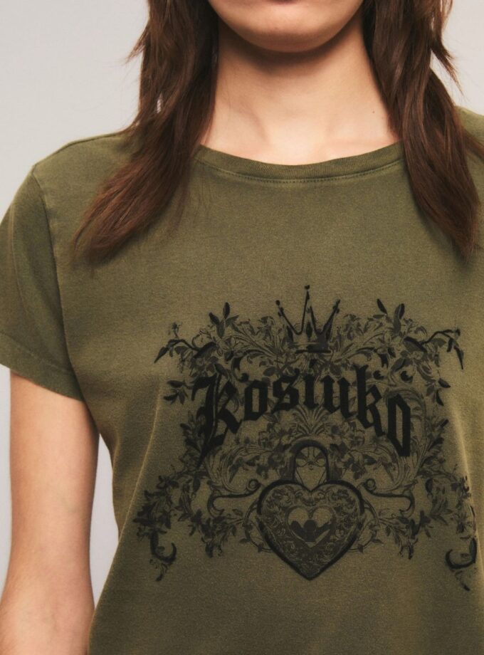 Remera Locked Crown