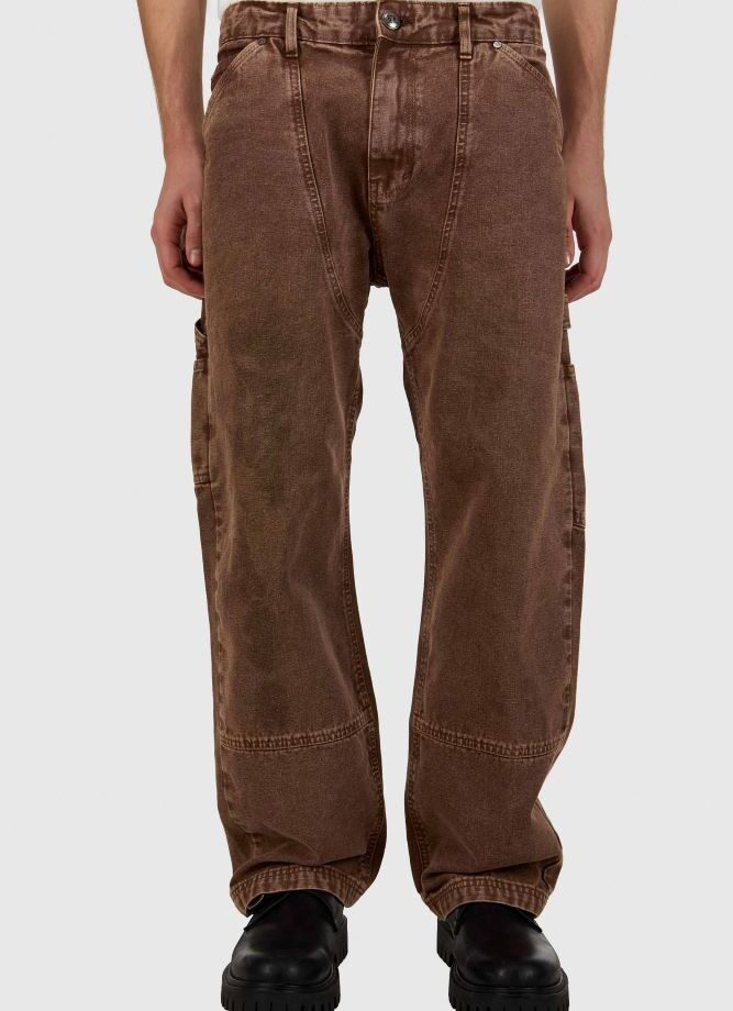 Pantalon Canvas Utility Mocca