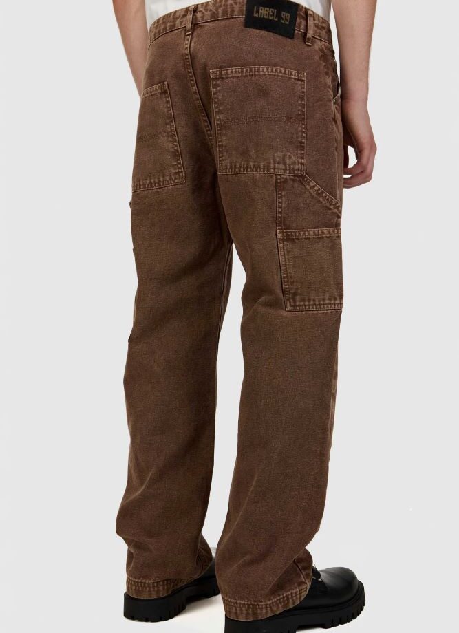 Pantalon Canvas Utility Mocca