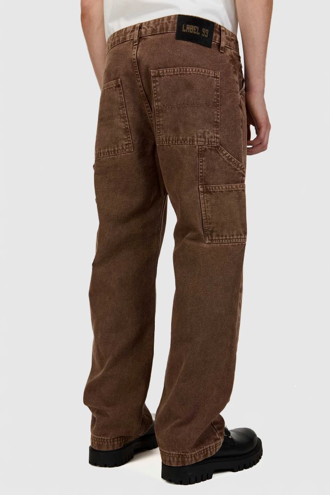Pantalon Canvas Utility Mocca - Imagen 4