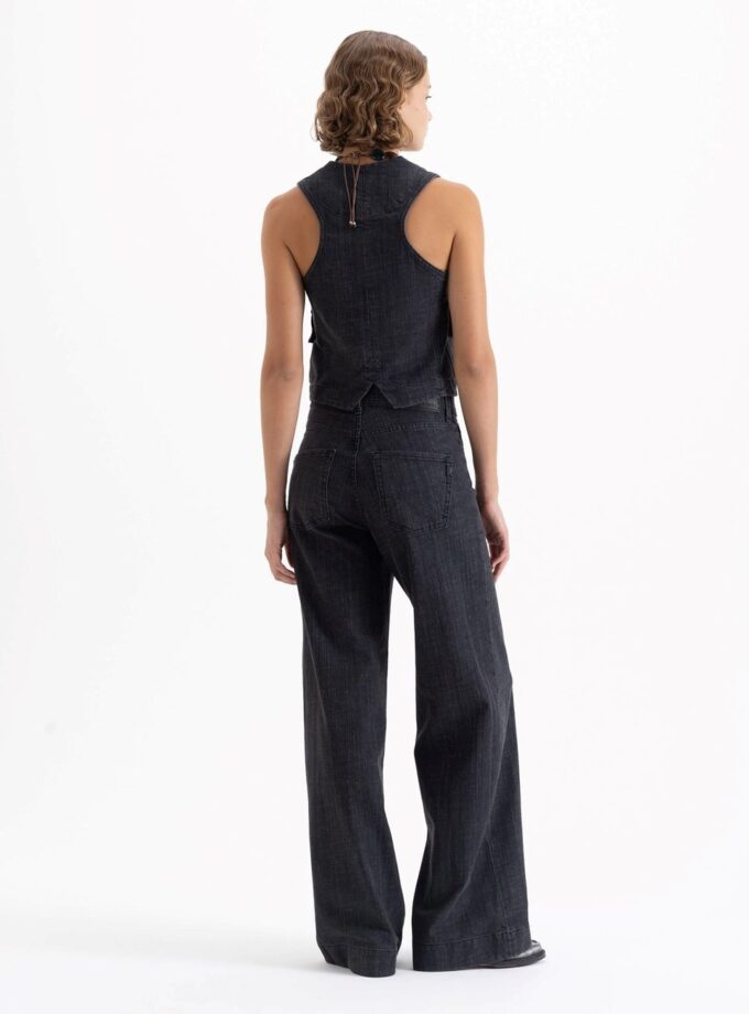 Jeans Wide Icon Black