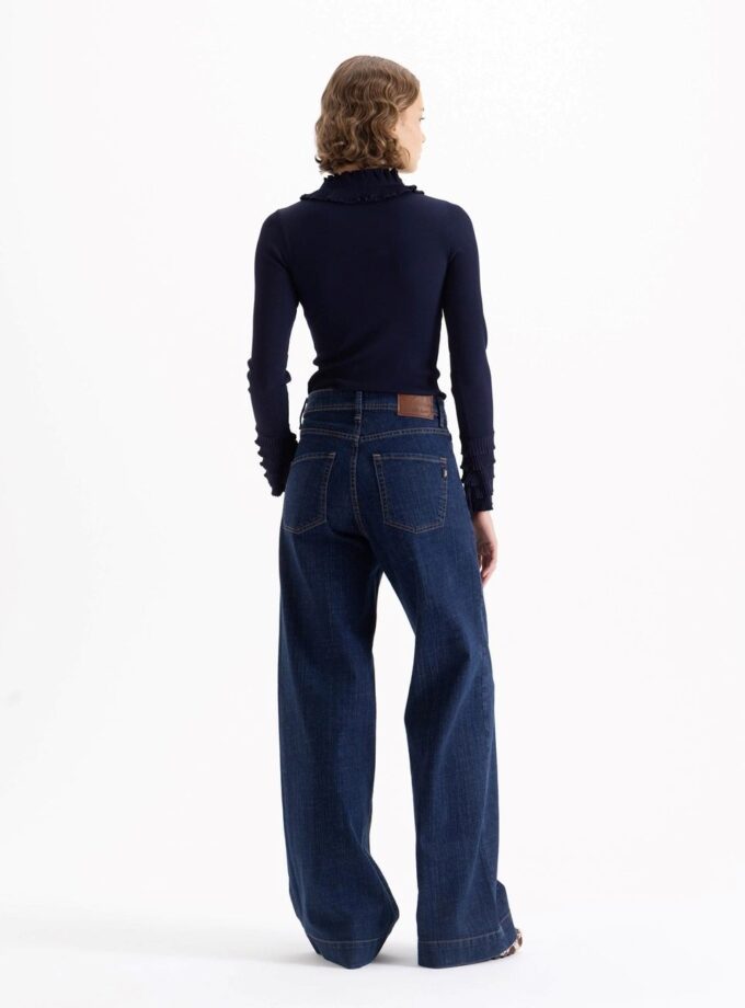 Jeans Wide Icon Blue