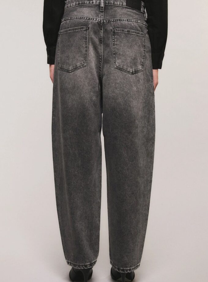 Jeans Barrel Basic Smoke