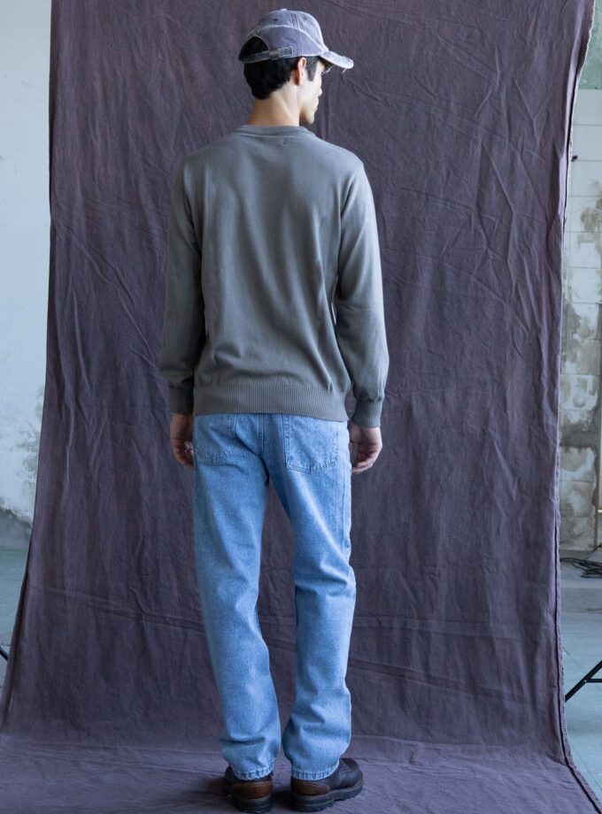 Sweater Crewneck Logo Mousse