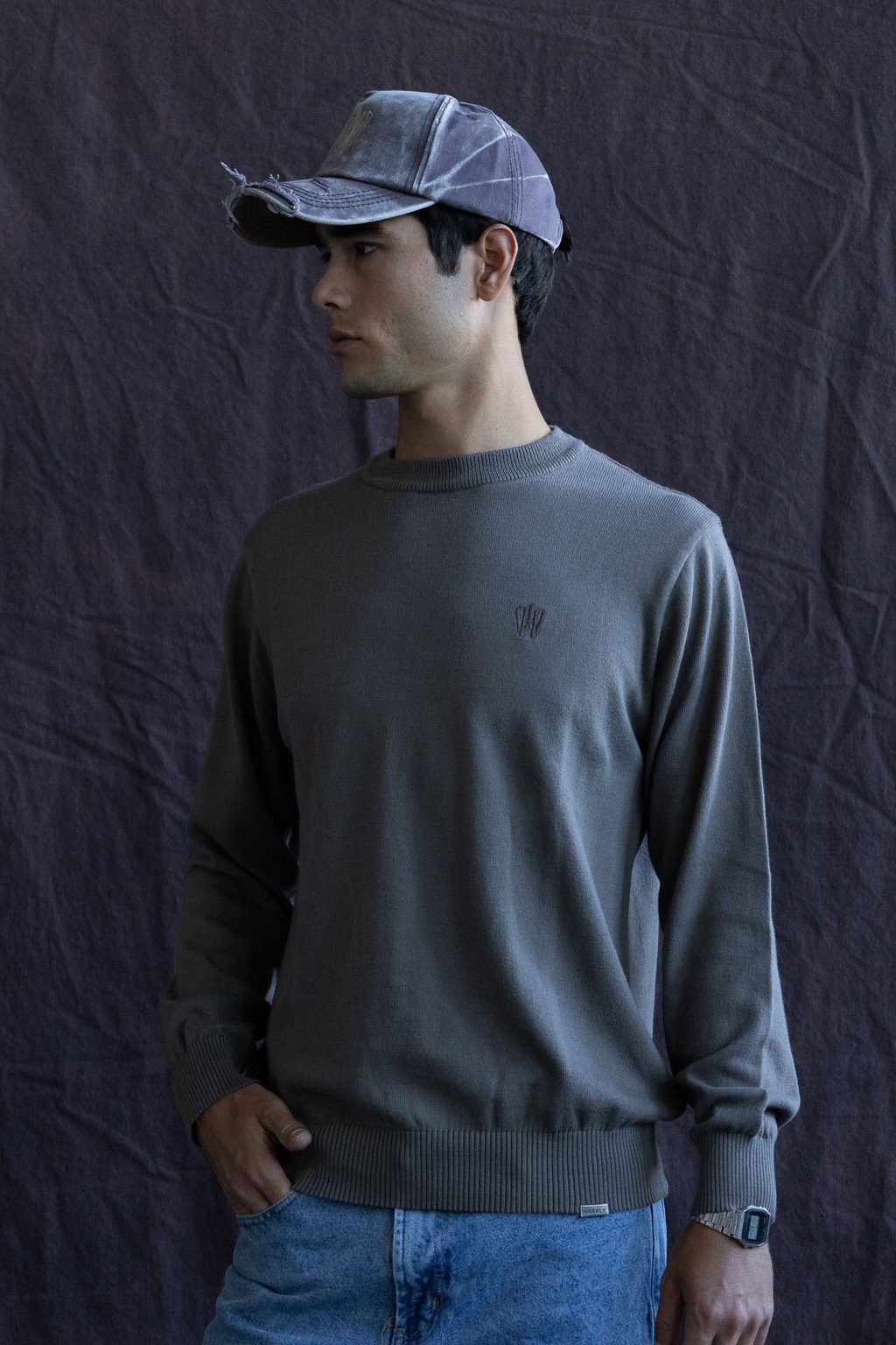 Sweater Crewneck Logo Mousse - Imagen 2