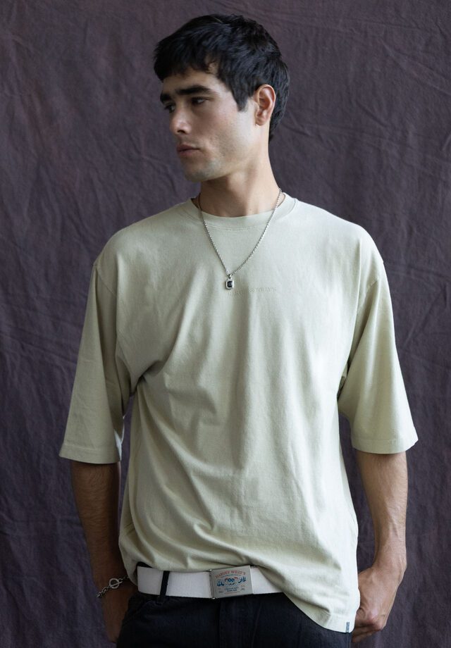 Remera Kn Big Logo Almond