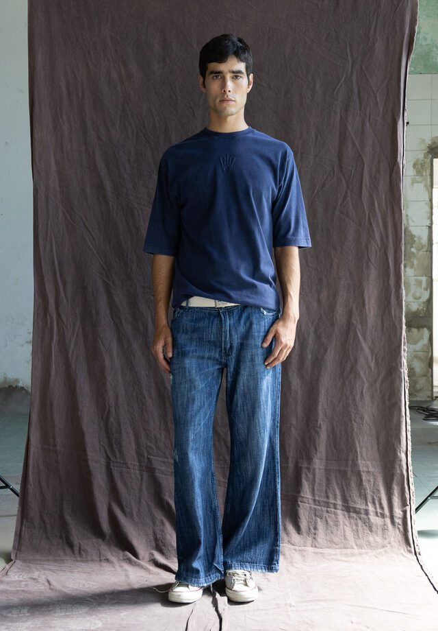 Remera Kn Plain Process Navy