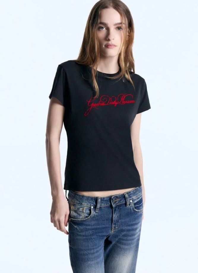 Remera Cursiva