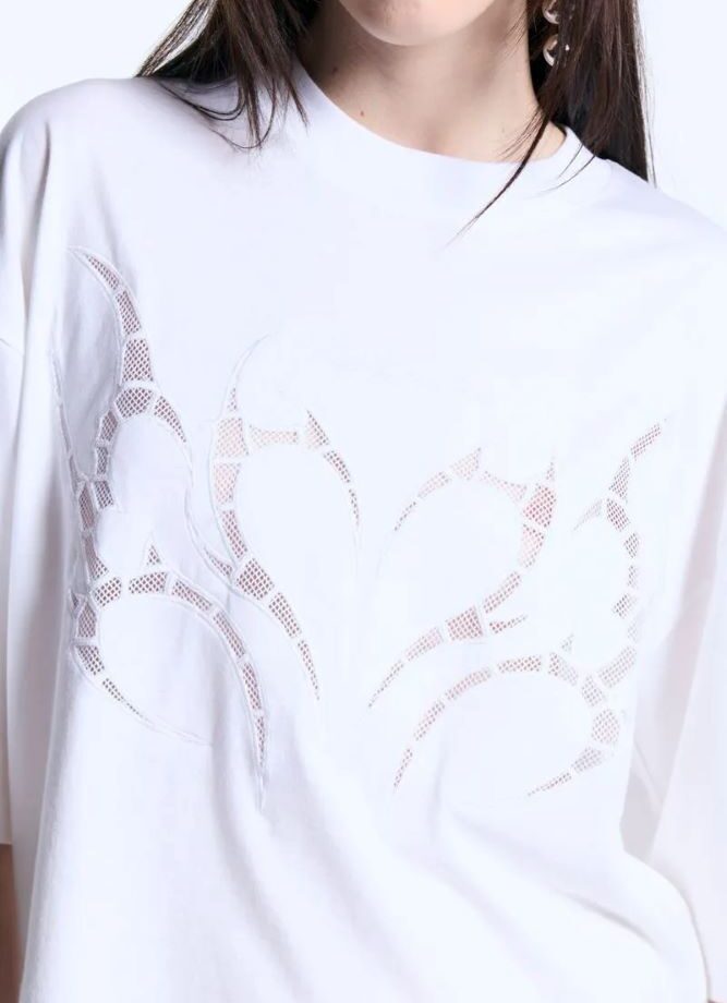 Remera Encaje