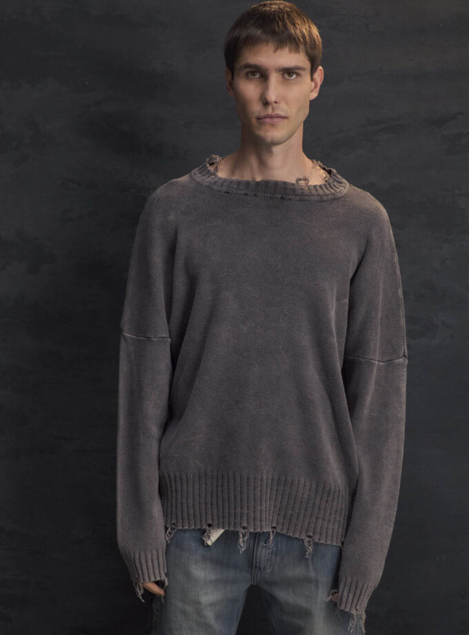 Sweater Over Ripped