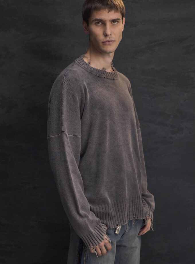 Sweater Over Ripped