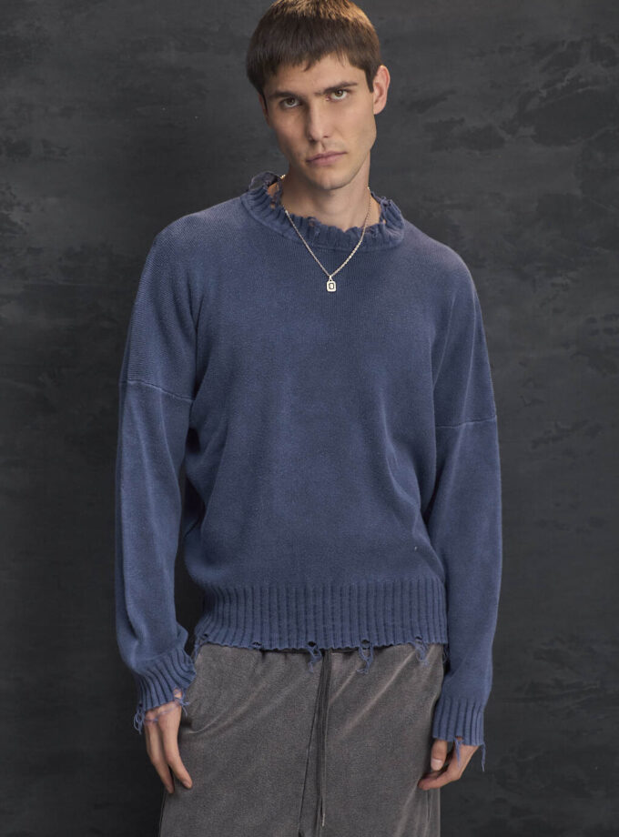 Sweater Over Ripped