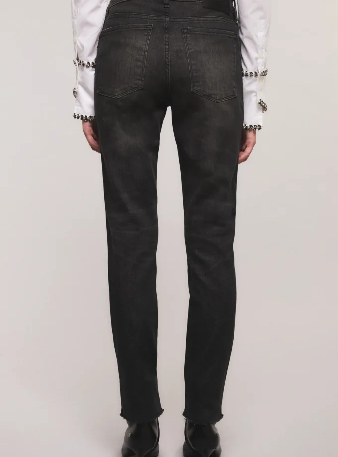 Jeans Cigarette Pure Black