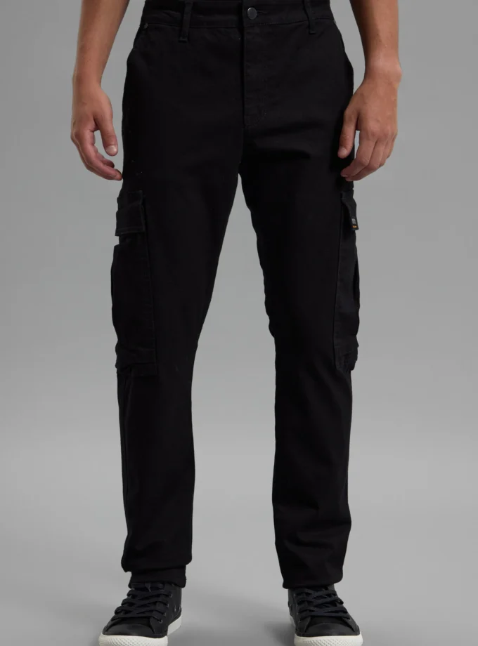 Pantalon Cargo Eddie Black