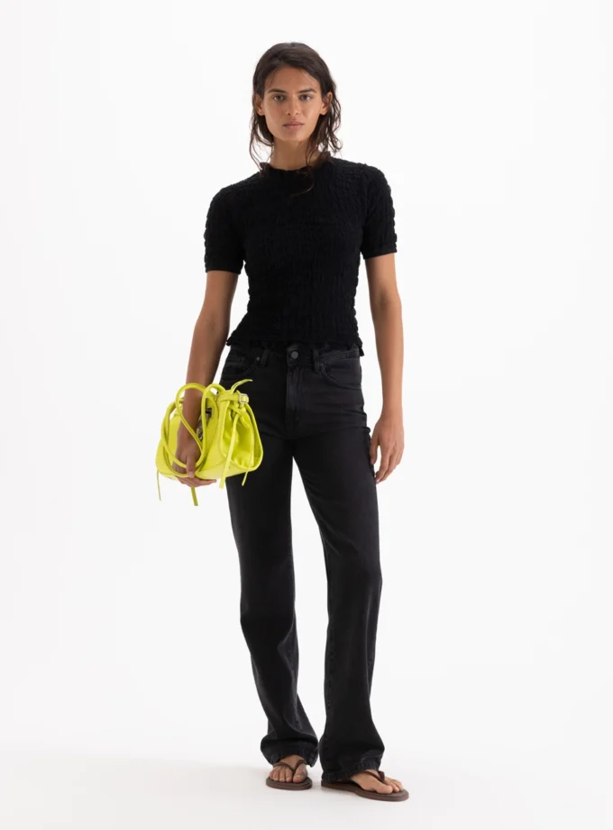 Jeans Straight Black