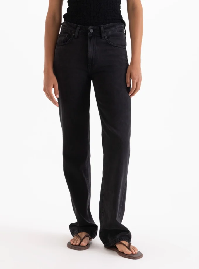 Jeans Straight Black