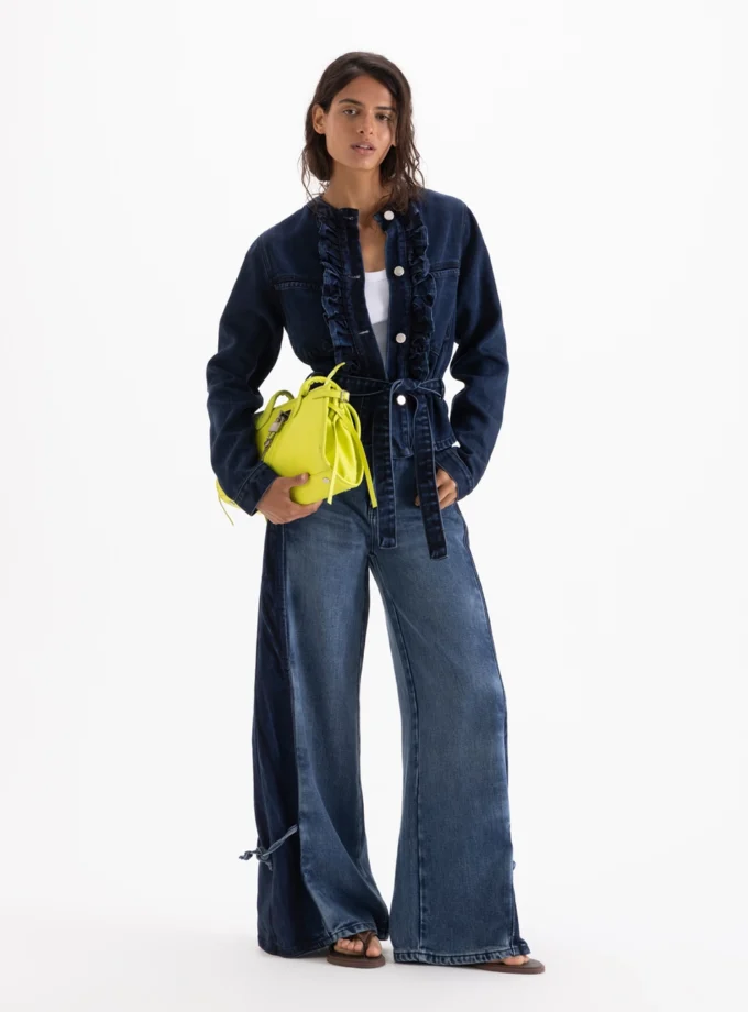 Jeans Roses Bow