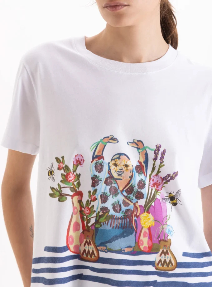 Remera Buda Garden