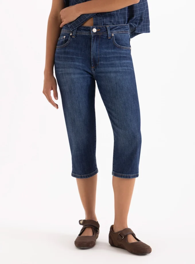 Jeans Capri Blue