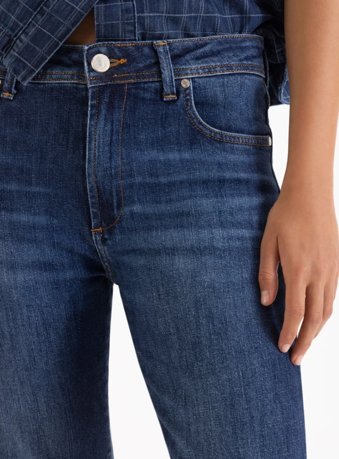Jeans Capri Blue