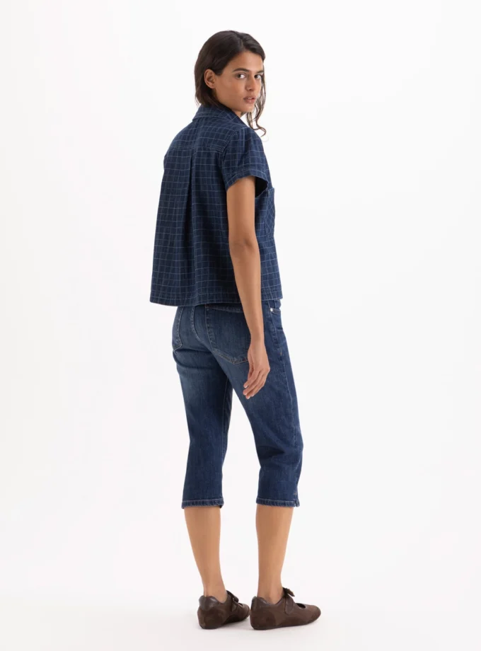 Jeans Capri Blue