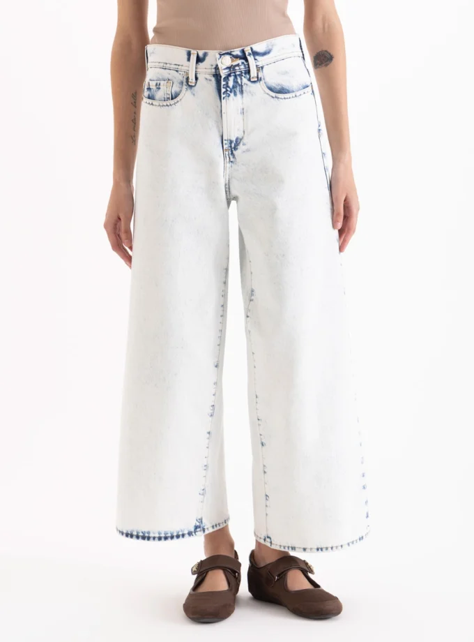 Jeans Wide X Off White