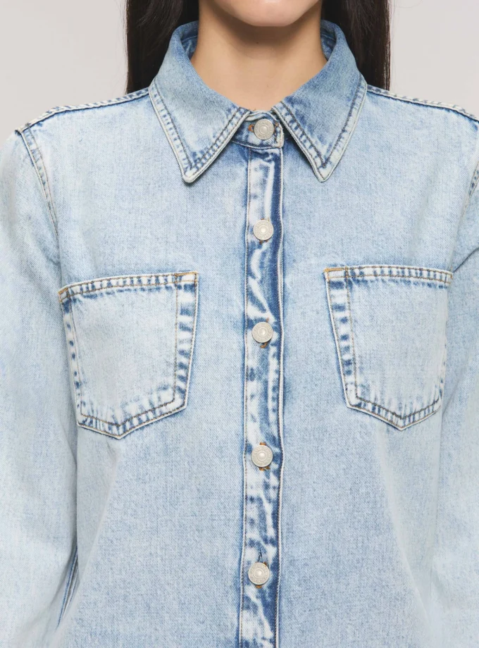 Camisa Action Light Blue