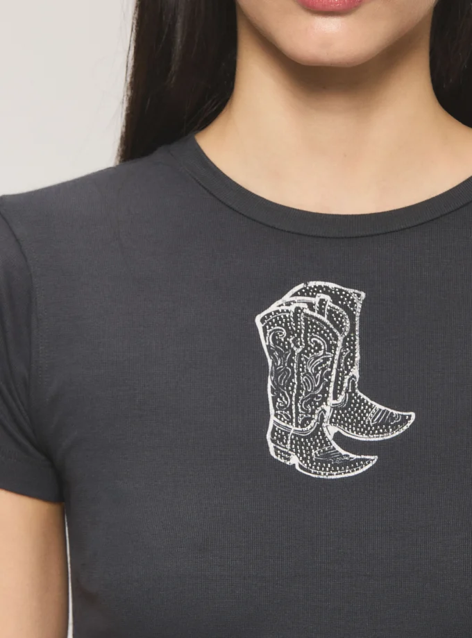Remera Shiny Boots