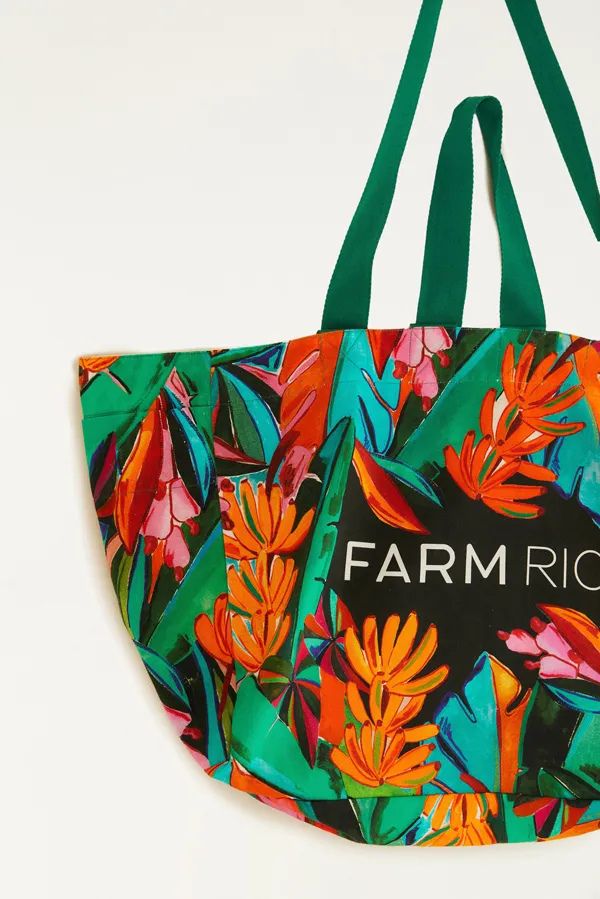 Shopping Bag Folhagem De Banana