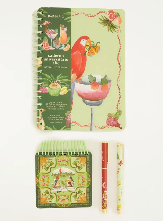 Set de Papelería en Lata Coquetel