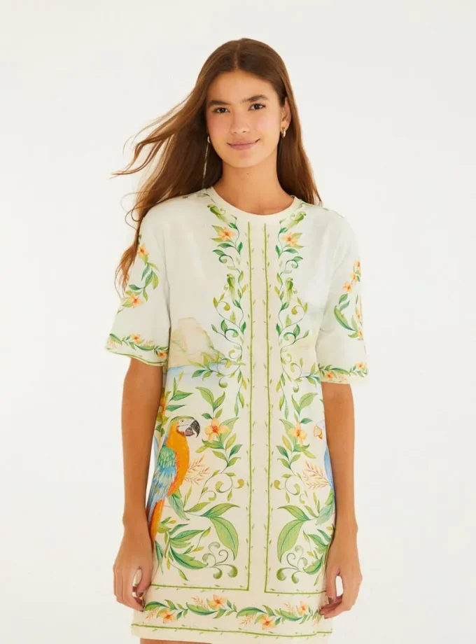 Vestido Remera Respiro De Rio