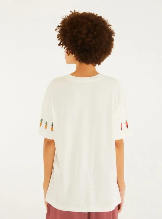 Remera Regular Feira Farm Rio