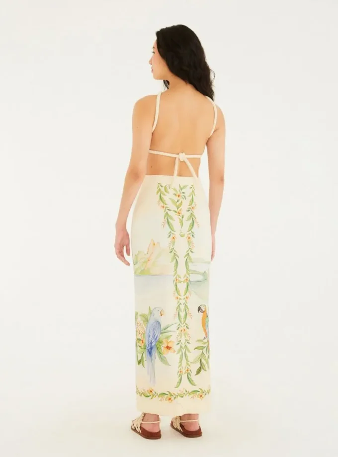 Vestido Midi Respiro De Rio