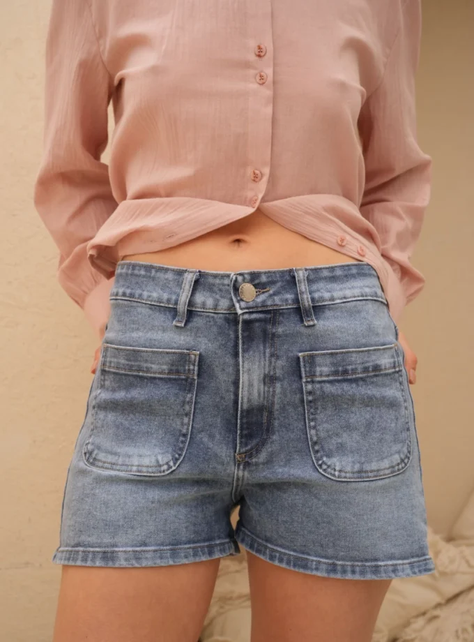 Short Texas Blue