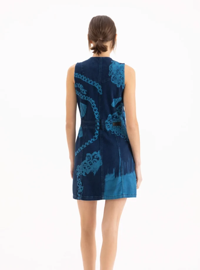 Vestido Cyanotype