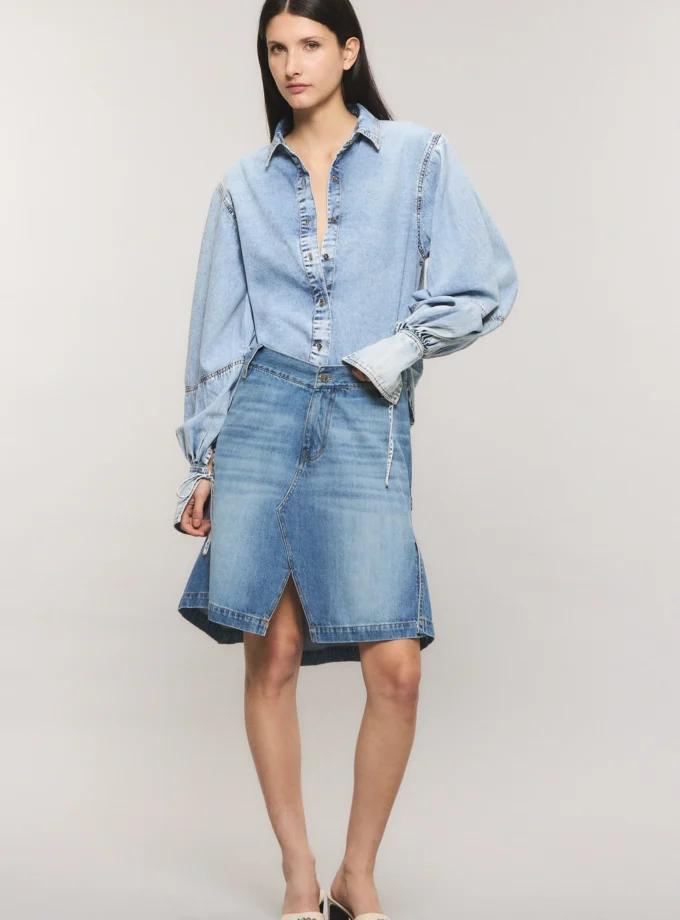 Falda Max Blue