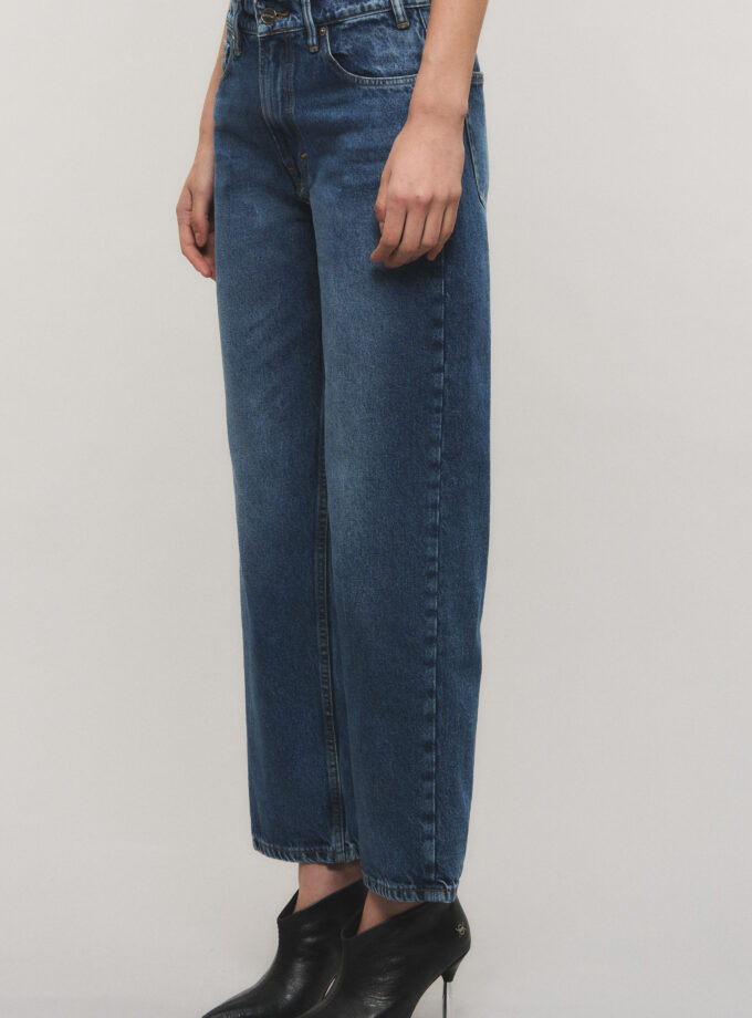 Jeans Anya Crop Blue