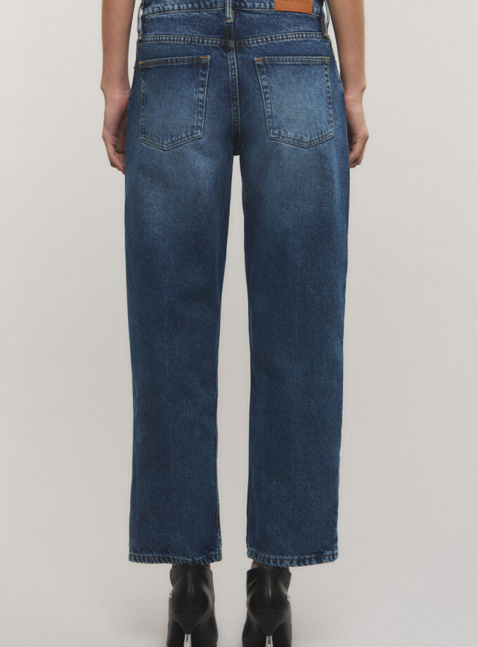 Jeans Anya Crop Blue