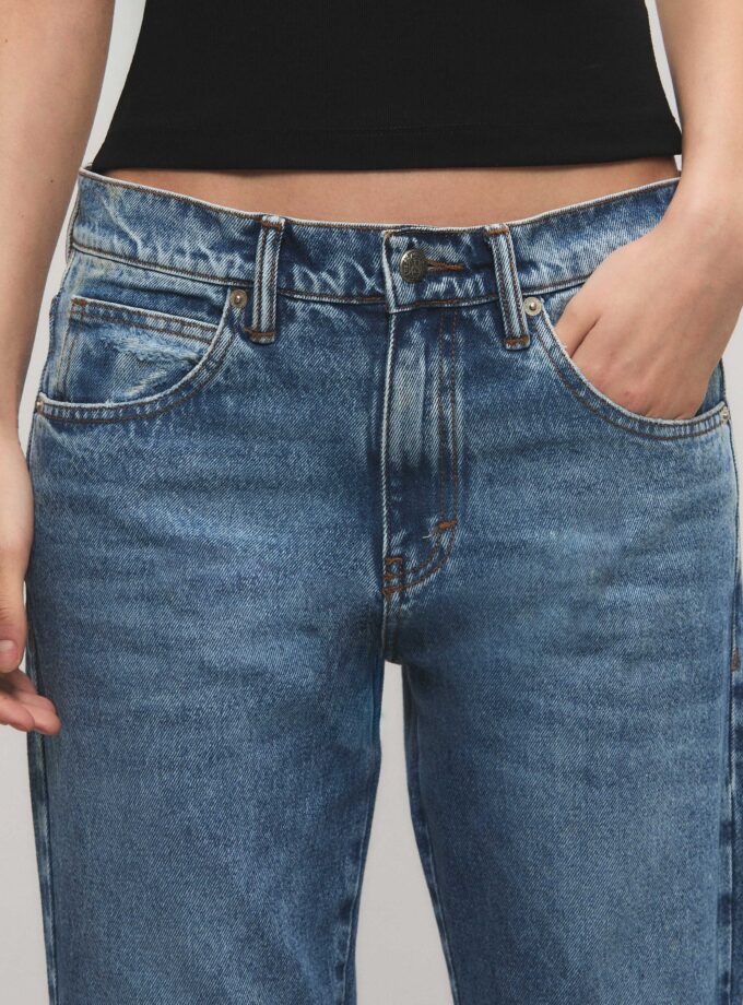 Jeans Bootcut Moss Blue
