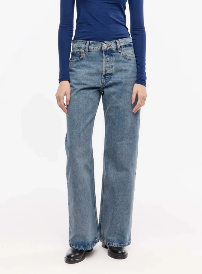 Jean Mid Flare Vintage Blue Unisex
