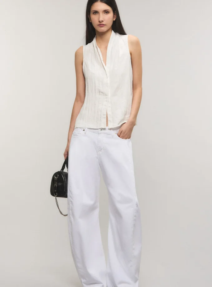 Pantalon Twister White