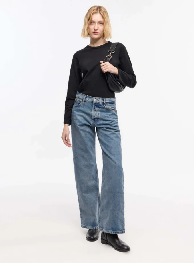 Jean Mid Flare Vintage Blue Unisex